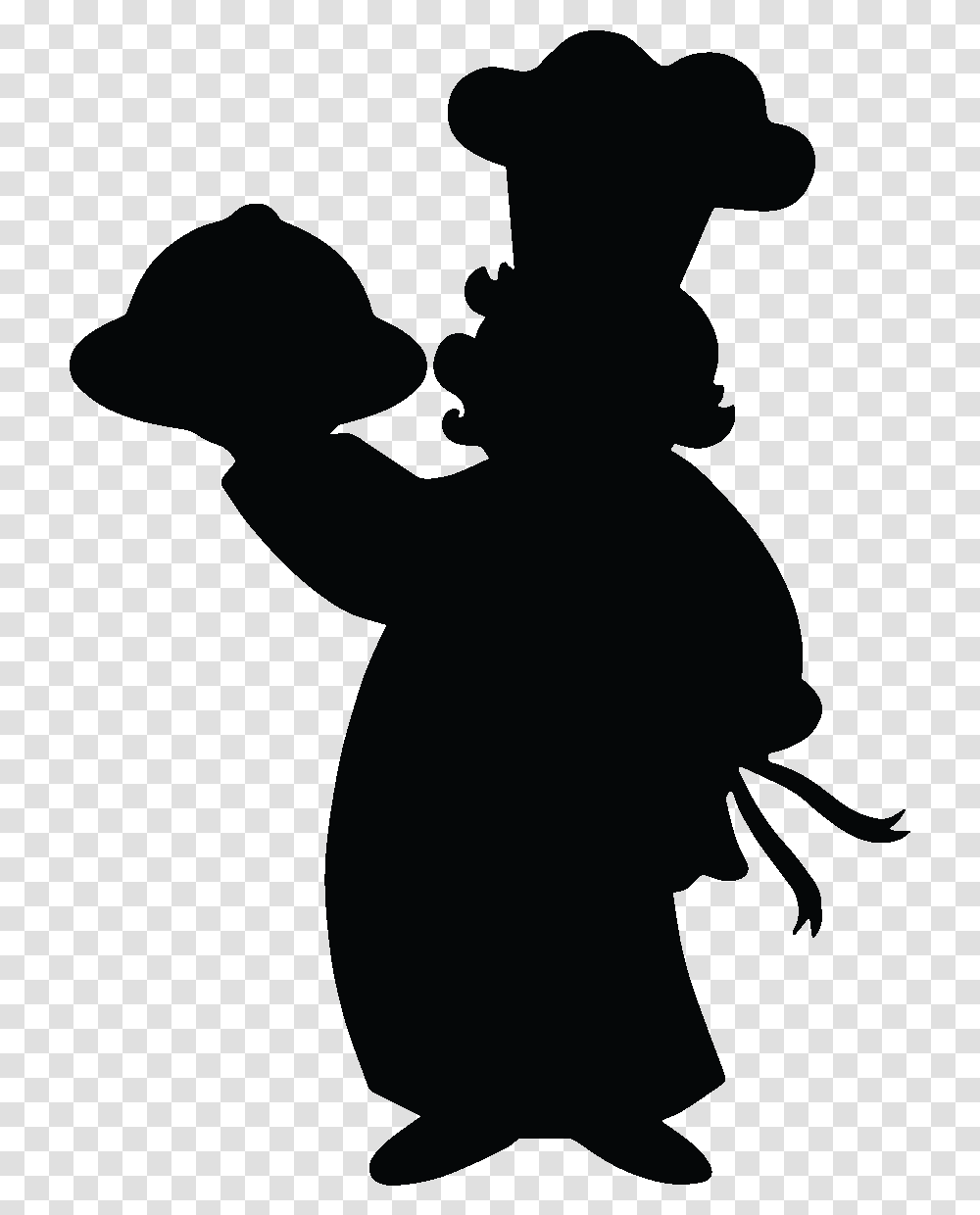 Chef Silhouette Download Chef Silhouette, Person, Human, Baby, Kneeling Transparent Png