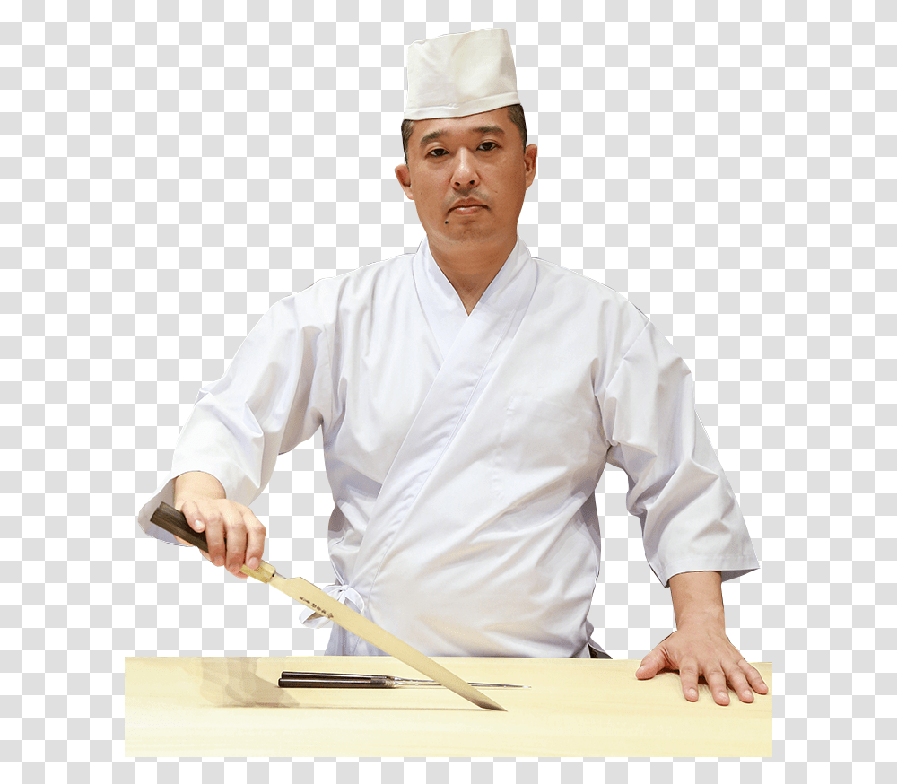 Chef Sushi Chef, Person, Human, Shirt Transparent Png