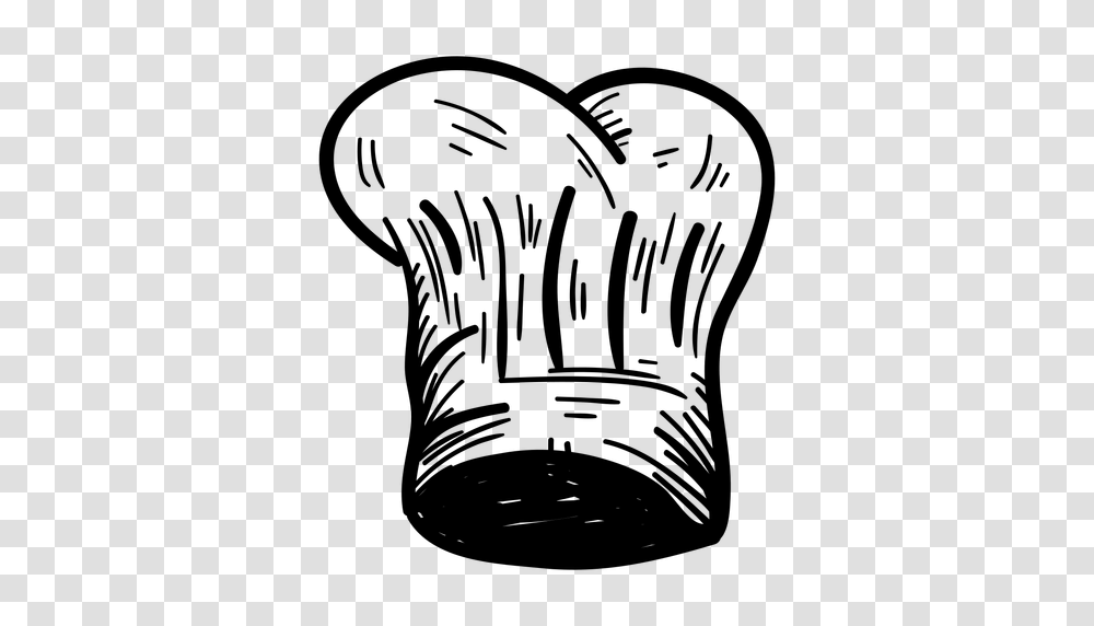 Chef Toque Hat Hand Drawn, Gray, World Of Warcraft Transparent Png