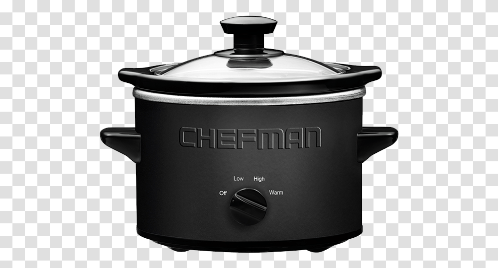 Chefman Mini 1.5 Quart Slow Cooker With Temperature, Appliance, Cooktop, Indoors, Steamer Transparent Png