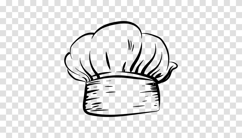 Chefs Toque Blanche Hand Drawn, Gray, World Of Warcraft Transparent Png
