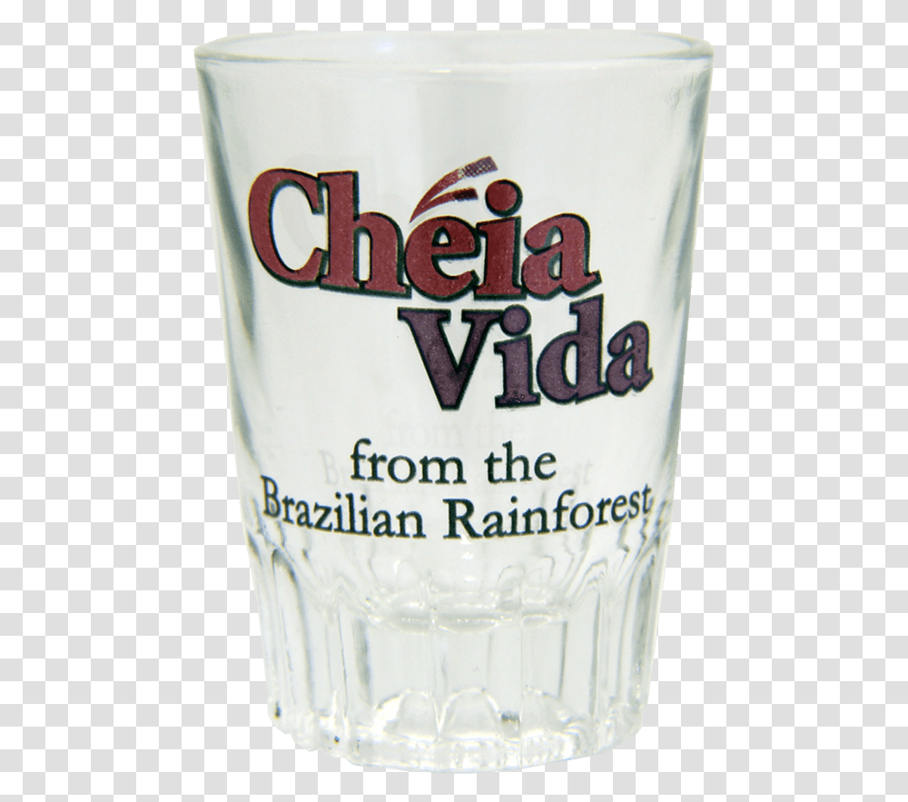 Cheia Vida Shot Glass Front Pint Glass, Beer, Alcohol, Beverage, Drink Transparent Png