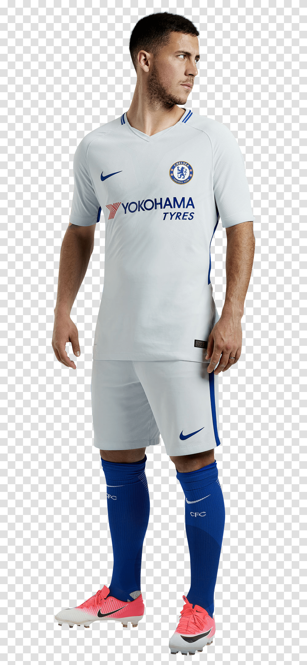 Chelsea Eden Hazard 2018, Person, Shoe, Sleeve Transparent Png