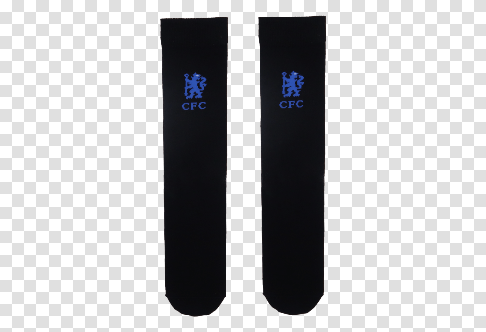 Chelsea Fc Logo Socks In Black Sock, Mobile Phone, Electronics, Bottle, Text Transparent Png