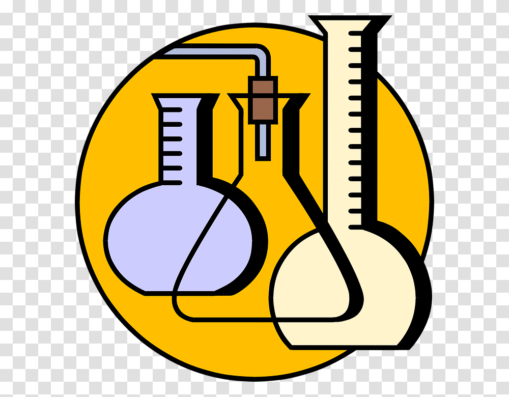 Chemical Chemical Lab Flasks Svg Clip Arts 582 Science Equipment Clip Art, Label, Dynamite, Weapon Transparent Png