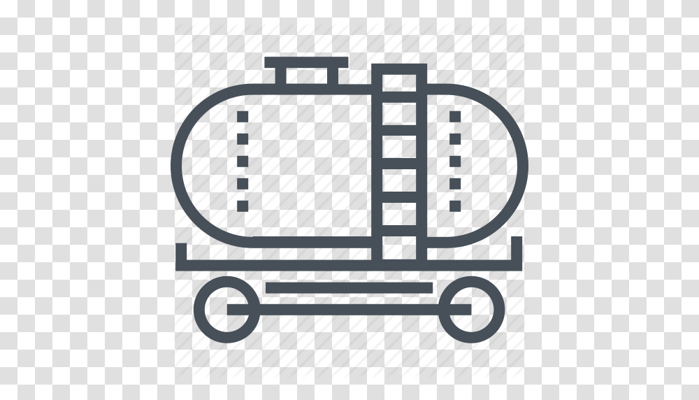 Chemical Container Gas Gasoline Power Propane Tank Icon, Vehicle, Transportation, Van, Shopping Cart Transparent Png