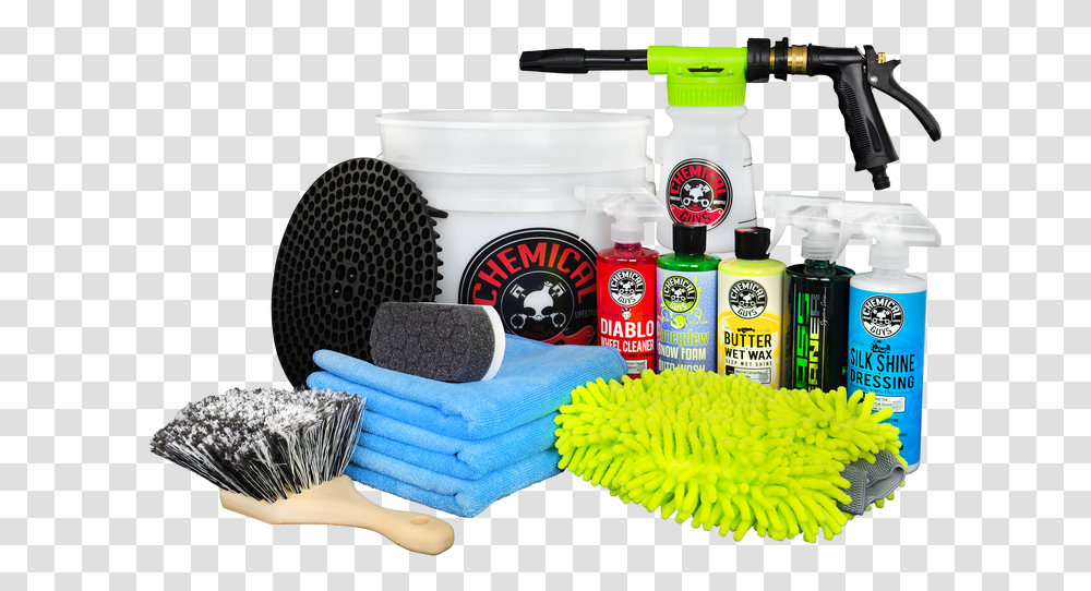 Chemical Guys Starter Pack, Plastic, Mixer, Appliance, Bucket Transparent Png