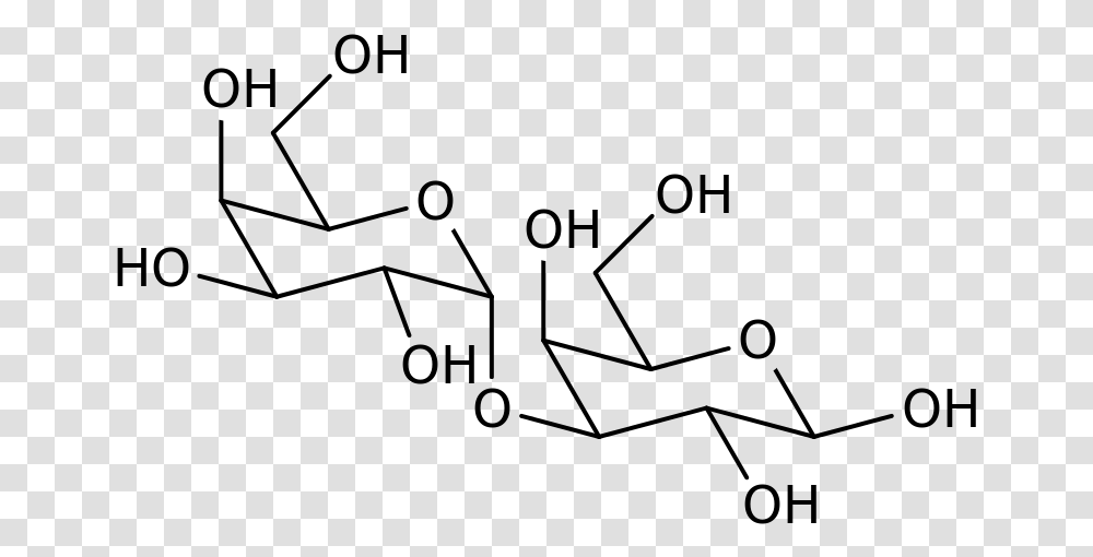 Chemical Structure Of Galactose Alpha 13 Galactose Chemical Structure Of Beef, Gray, World Of Warcraft Transparent Png
