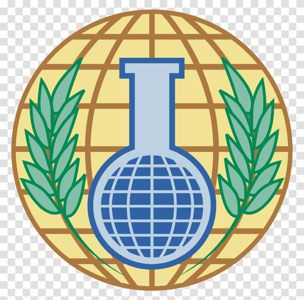 Chemical Weapons Logo Eps Chemical Weapons Convention, Symbol, Trademark, Outer Space, Astronomy Transparent Png