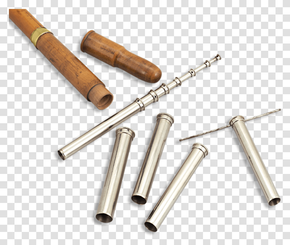 Chemist S Cork Borer Cane Tool, Weapon, Weaponry, Ammunition, Bronze Transparent Png