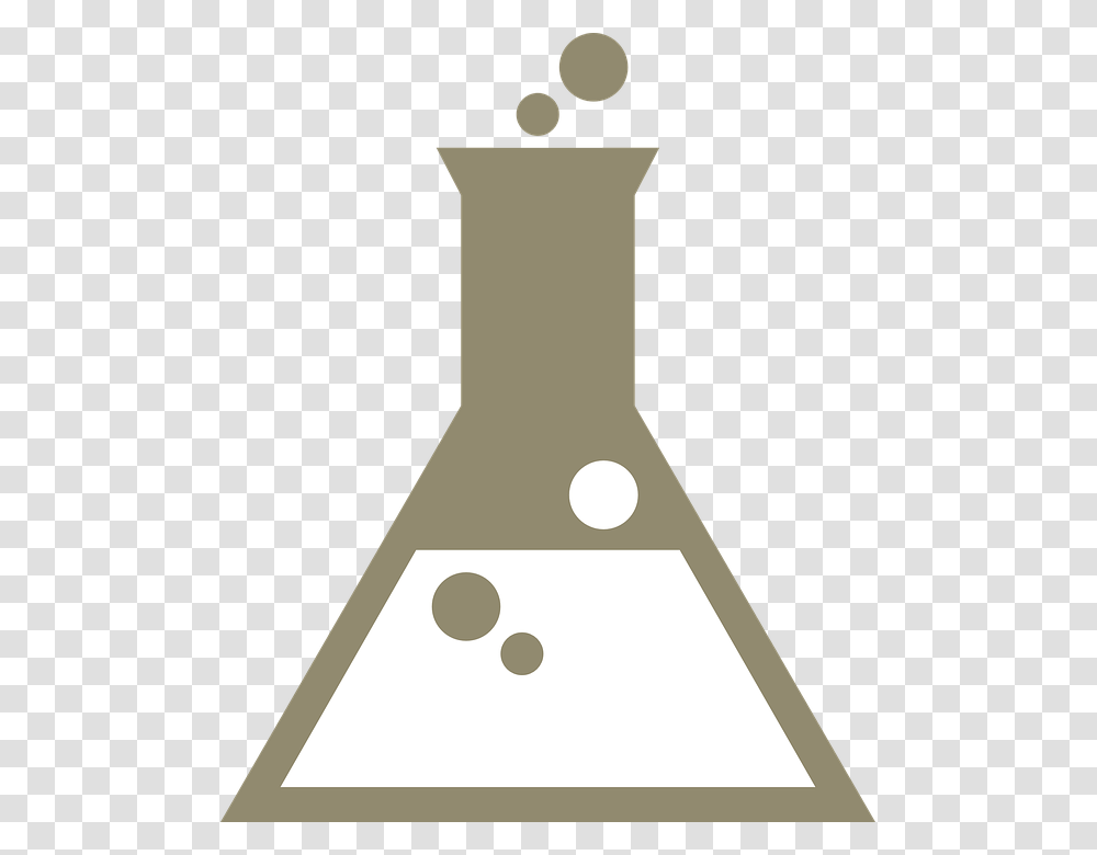 Chemistry Beaker Vector, Triangle, Cone Transparent Png