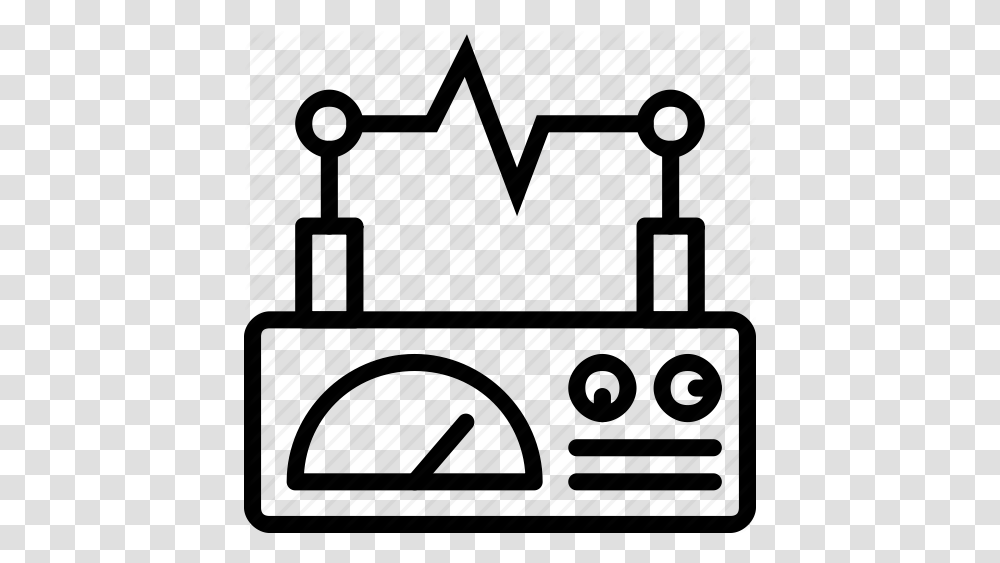 Chemistry Electricity Laboratory Measure Research Science Icon, Scale, Silhouette, Electronics Transparent Png
