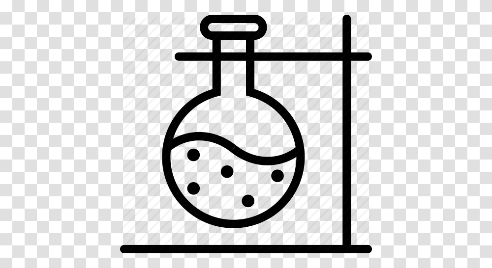 Chemistry Experiment Flask Holder Lab Science Icon, Lighting, Weapon, Weaponry, Sphere Transparent Png