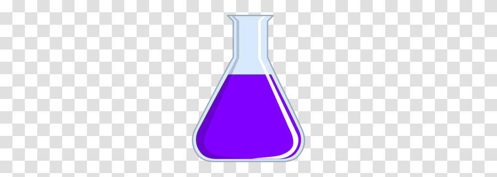 Chemistry Flash Purple Clip Art, Bottle, Beverage, Drink, Cone Transparent Png