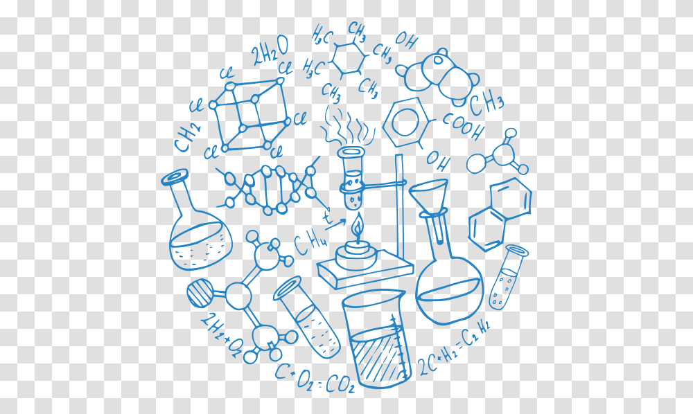 Chemistry Images, Number, Glass Transparent Png