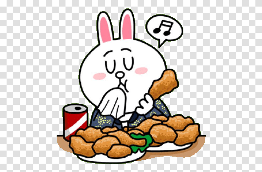 Cheon Song Yiquots Cony Special Chat Sticker, Food, Sweets, Confectionery, Aluminium Transparent Png