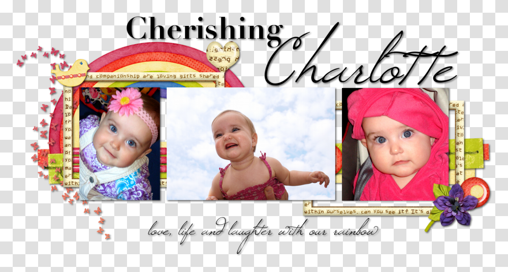 Cherishing Charlotte Cabbage Patch Kid Or Flower Child Kids Logo, Clothing, Face, Person, Collage Transparent Png