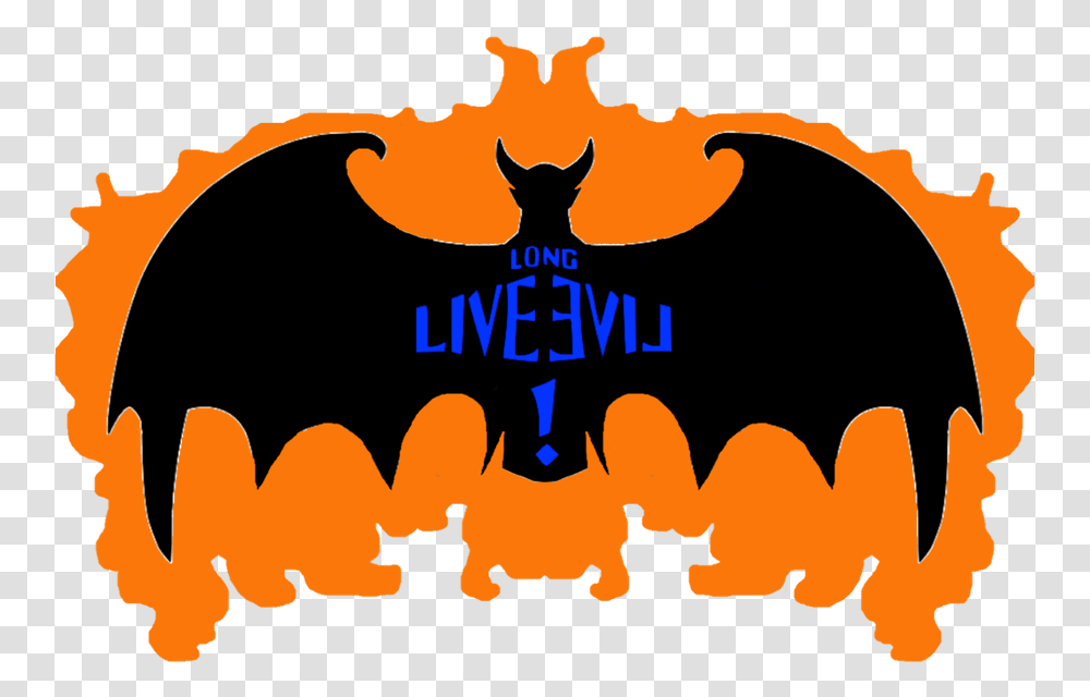 Chernabog Descendants Logo By Sp Hades Long Live Evil Logo Descendants, Batman Logo, Emblem, Halloween Transparent Png