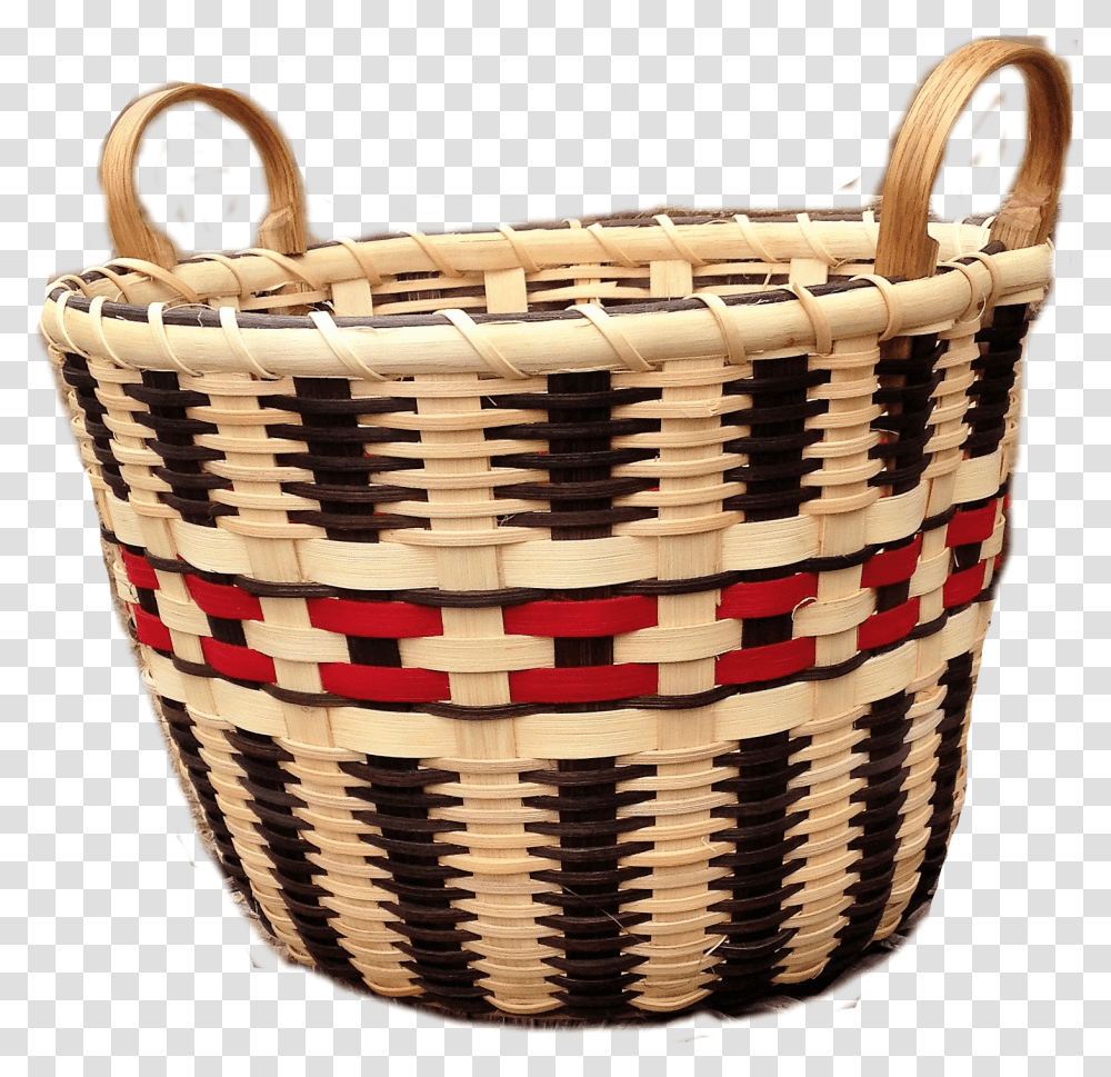 Cherokee Style Storage Basket, Rug, Shopping Basket, Woven Transparent Png