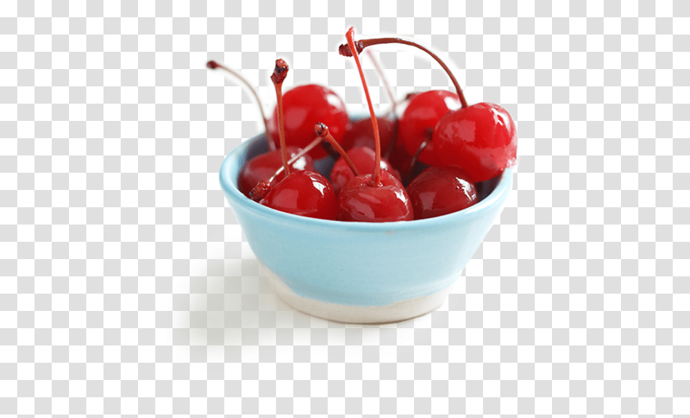 Cherries For Ice Cream, Plant, Fruit, Food, Bowl Transparent Png