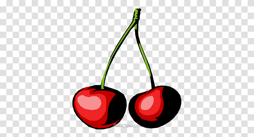 Cherries Royalty Free Vector Clip Art Illustration, Plant, Fruit, Food, Cherry Transparent Png