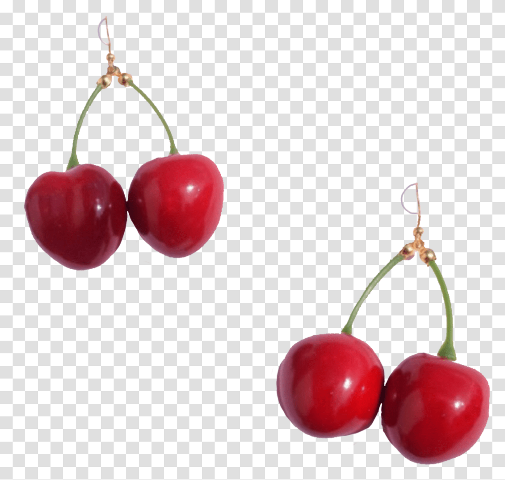 Cherry And Image Aesthetic Cherry, Plant, Fruit, Food, Earring Transparent Png