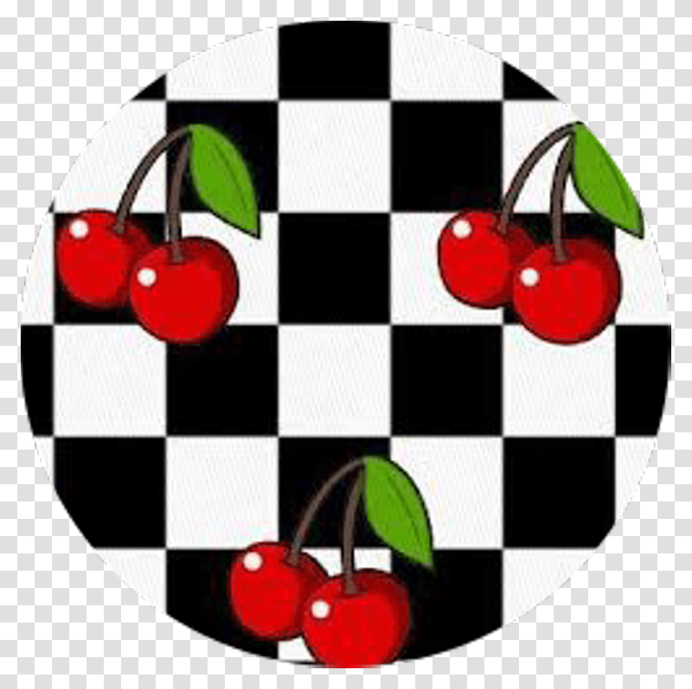 Cherry Background Circle Checkered Freetoedit Trendy Phone Cases 2018, Plant, Fruit, Food, Tabletop Transparent Png
