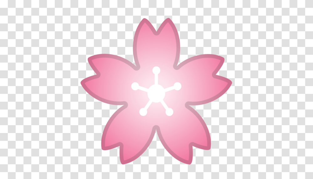 Cherry Blossom Emoji, Plant, Tree, Flower, Ornament Transparent Png