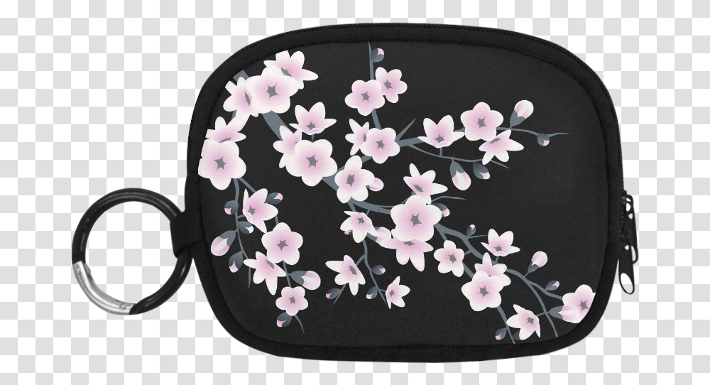 Cherry Blossom Flower Cherry Blossom, Petal, Plant, Purse, Handbag Transparent Png