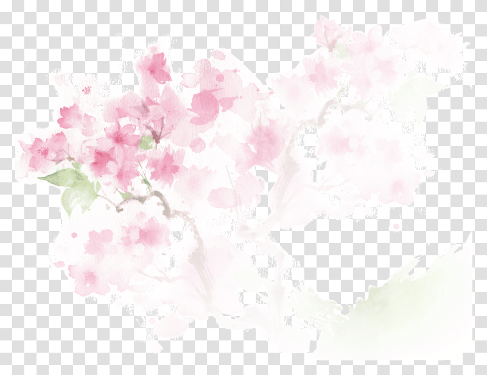 Cherry Blossom Graphic Design, Plant, Flower, Graphics, Art Transparent Png