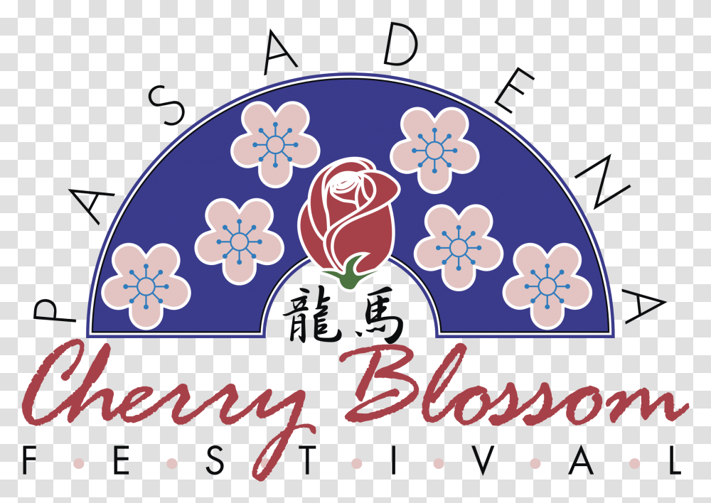 Cherry Blossom, Label, Floral Design, Pattern Transparent Png