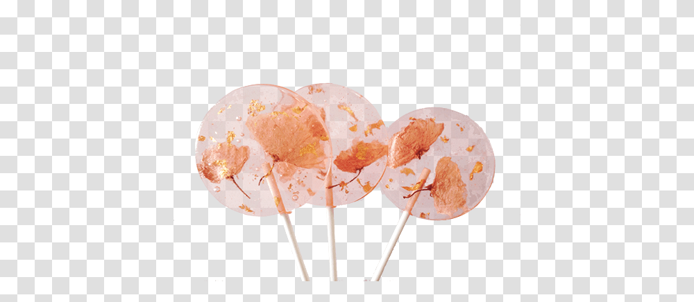 Cherry Blossom Lollipops Gold Leaf Lollipop, Candy, Food Transparent Png