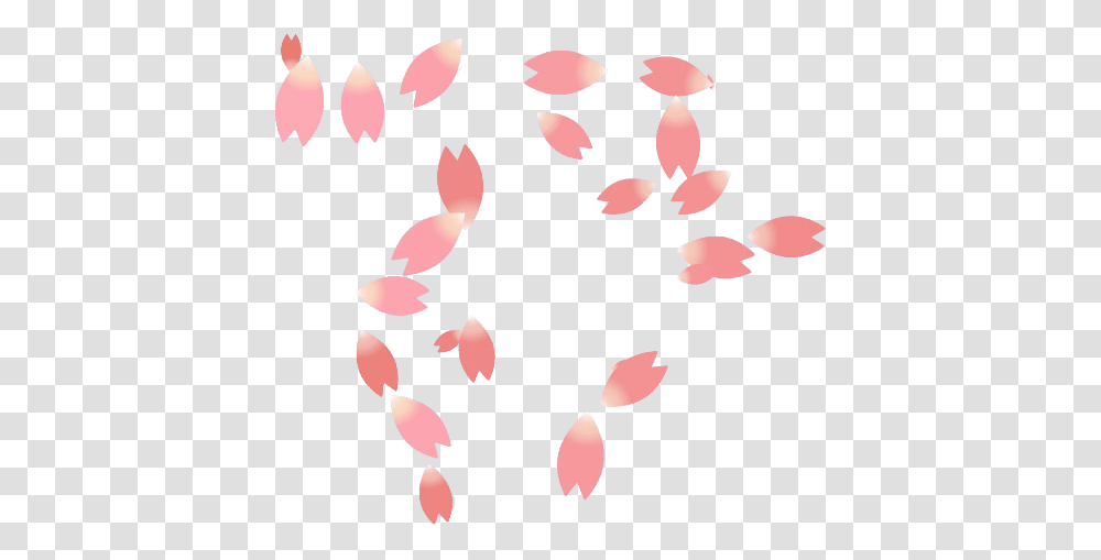 Cherry Blossom Petal, Flower, Plant, Paper, Confetti Transparent Png