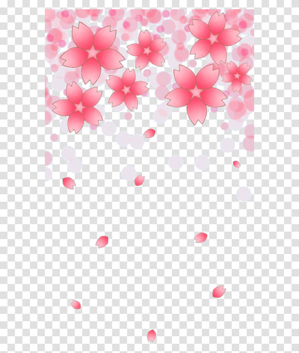 Cherry Blossom Petals Falling Cherry Blossoms Gif, Paper, Confetti, Flower, Plant Transparent Png