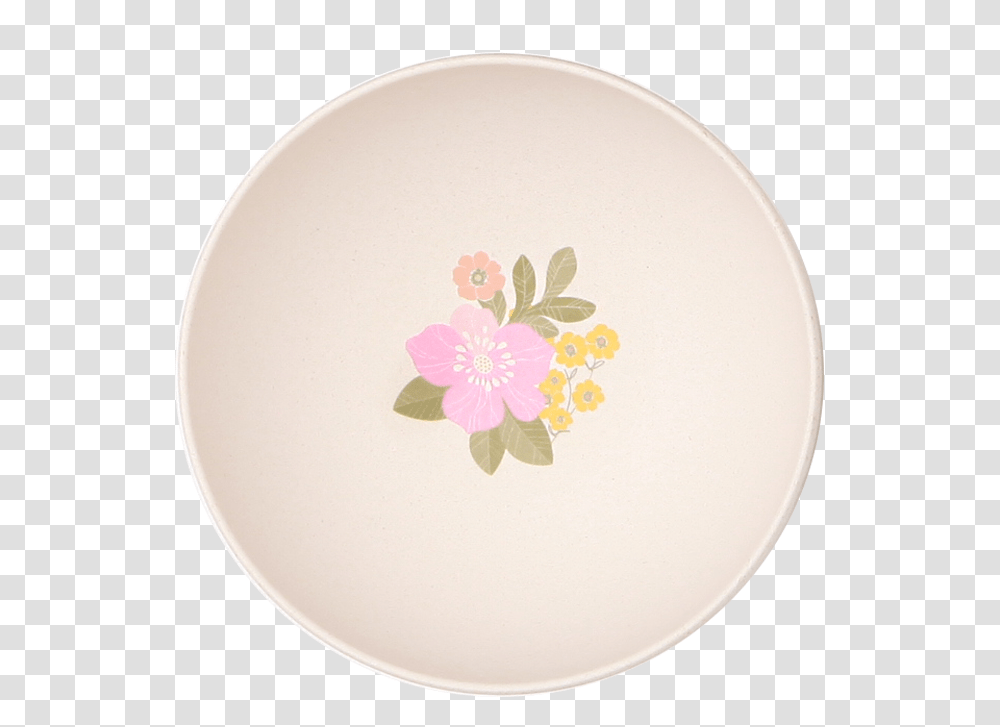 Cherry Blossom Plate, Porcelain, Pottery Transparent Png