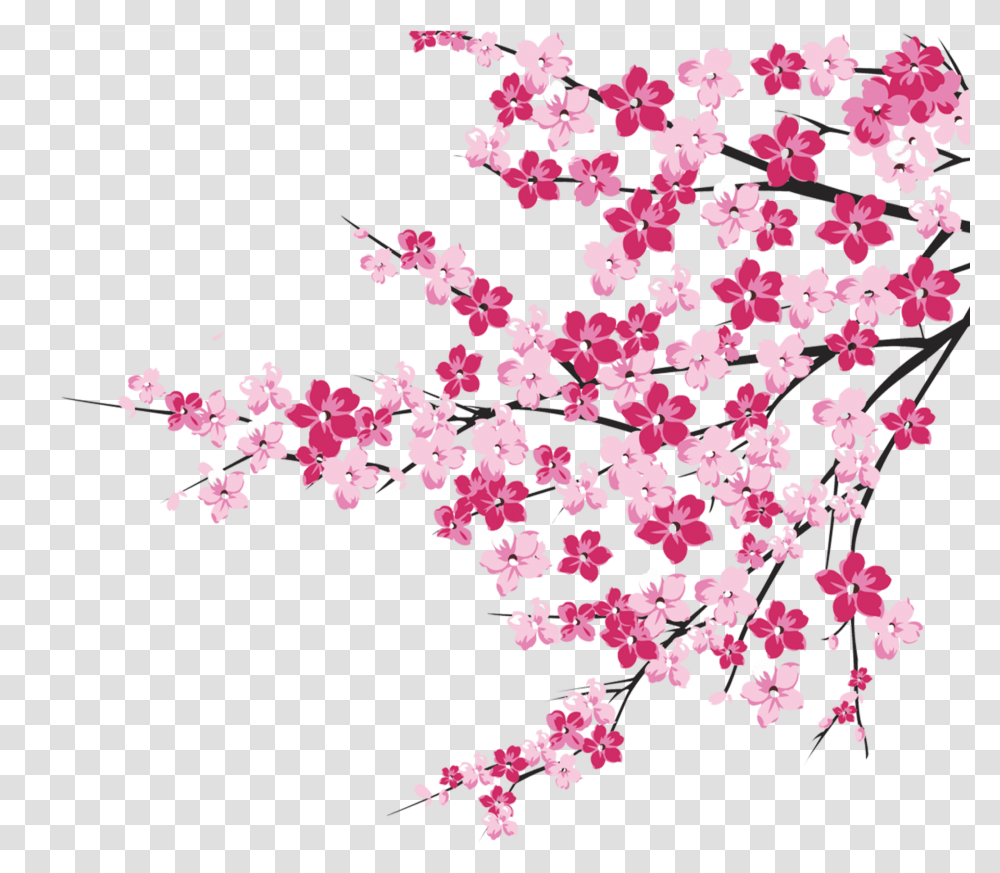Cherry Blossom Tree Branch Cliparts For Your Inspiration Cherry Blossom Tree Clipart, Sprinkles, Paper Transparent Png