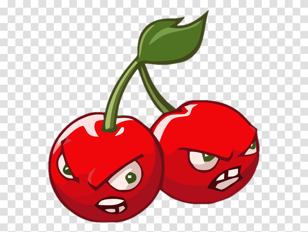 Cherry Bomb Cherry Bomb From Plants Versus Zombies, Fruit, Food, Lawn Mower, Tool Transparent Png