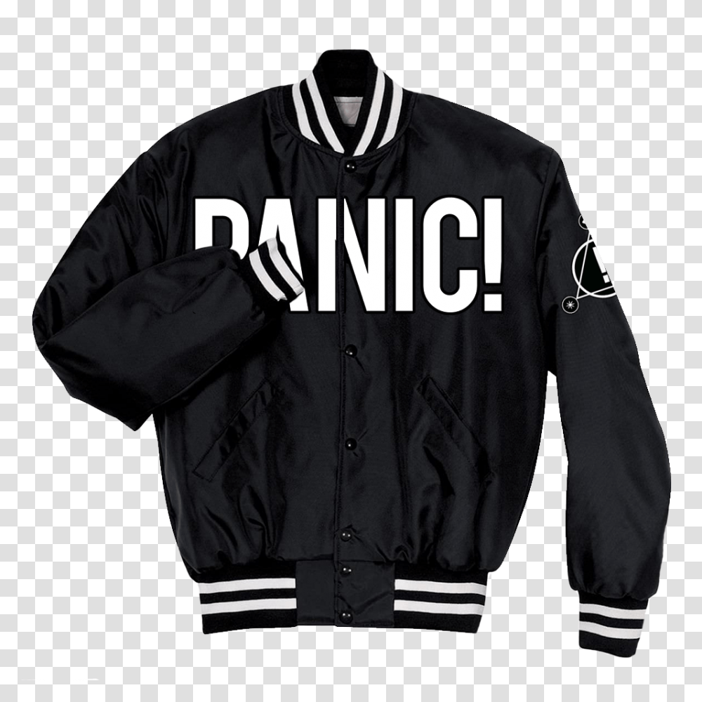 Cherry Bomber Jacket Panic, Apparel, Coat, Long Sleeve Transparent Png