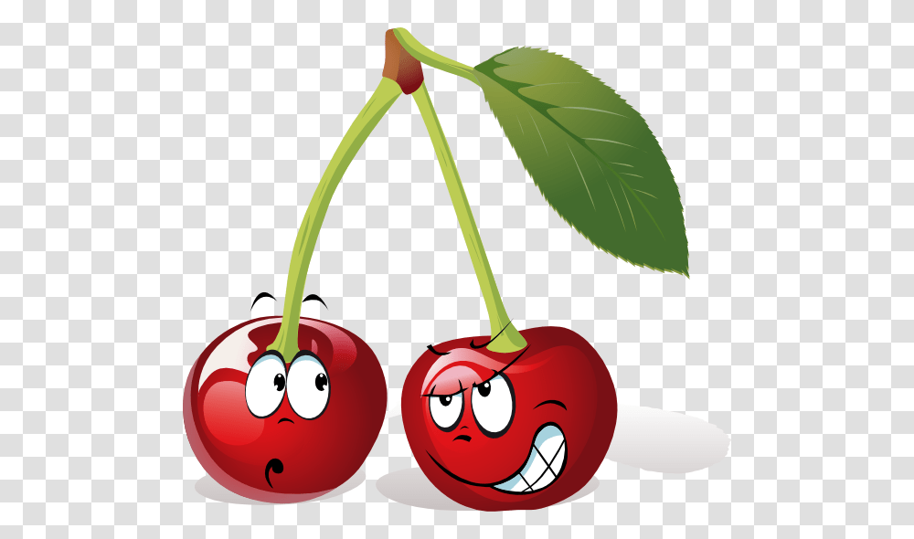 Cherry Cartoon Clipart, Plant, Fruit, Food, Lawn Mower Transparent Png