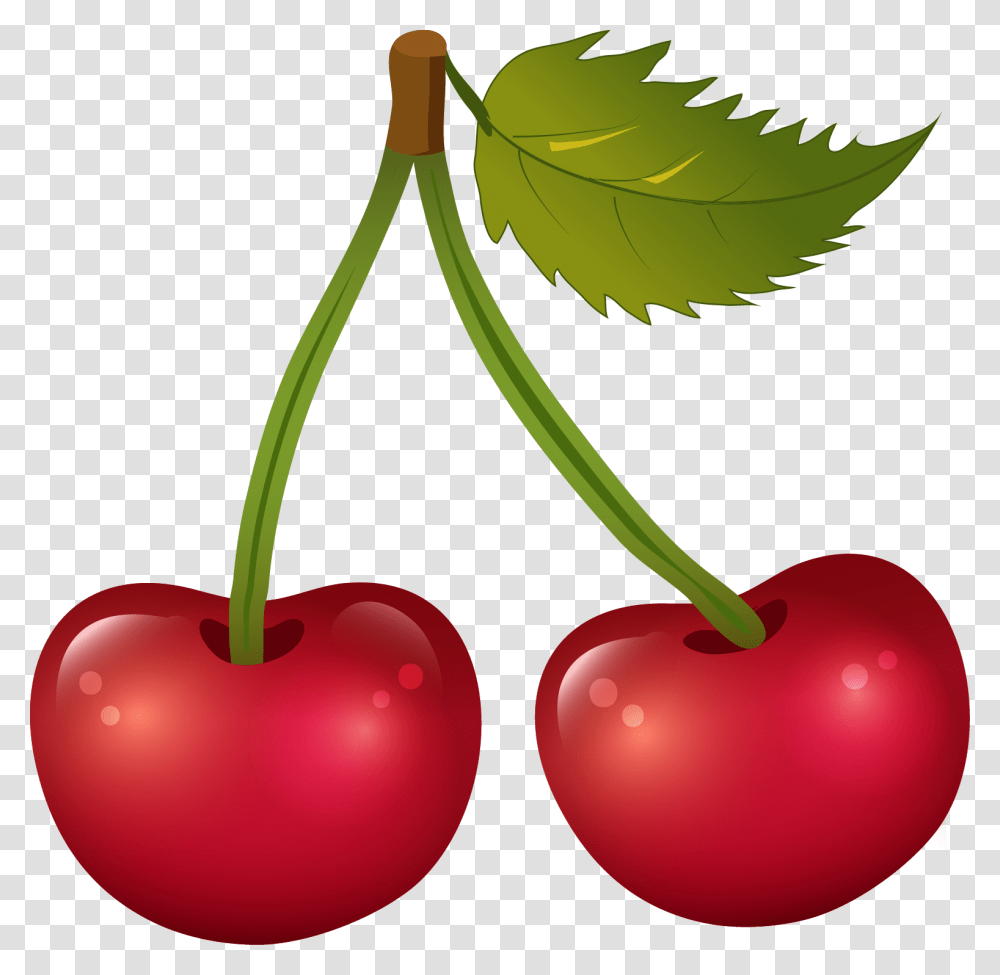 Cherry Clipart Image Cherry Clipart, Plant, Fruit, Food Transparent Png