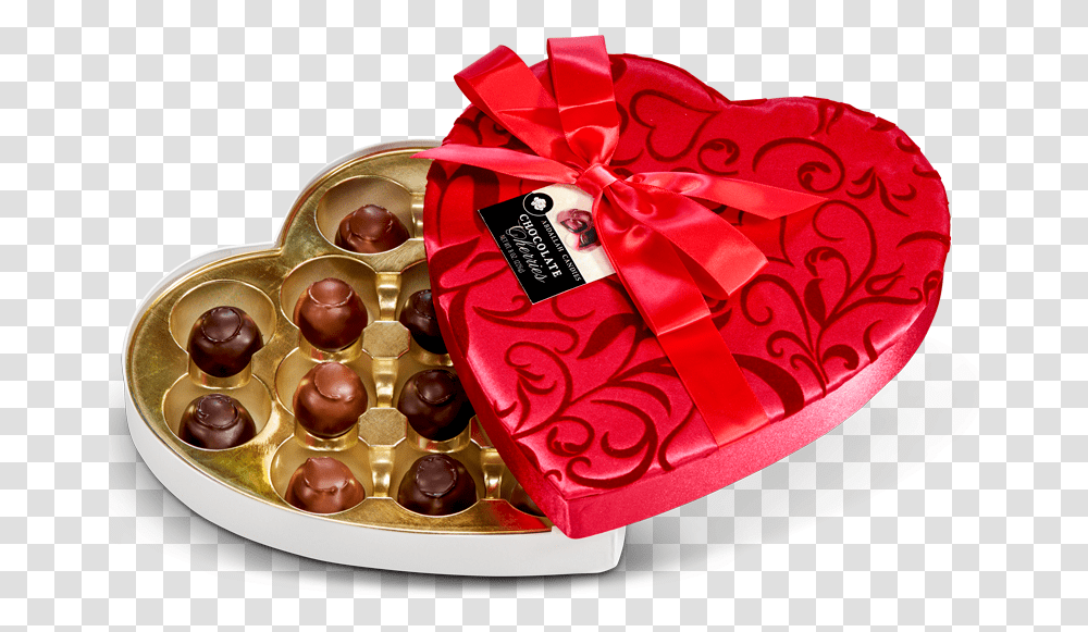 Cherry Cordials Heart, Sweets, Food, Confectionery, Dessert Transparent Png