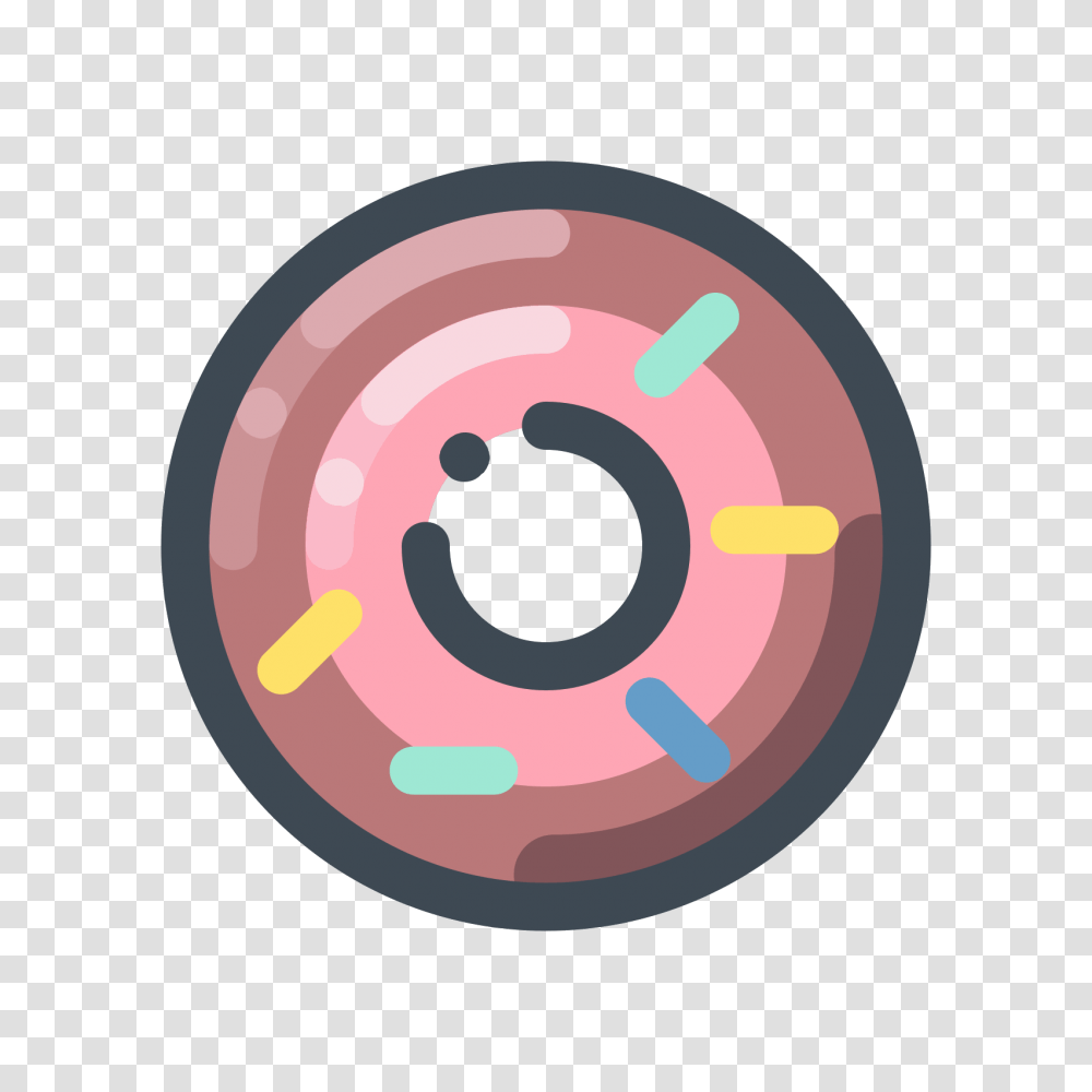 Cherry Donut Icon, Sweets, Food, Electronics, Spiral Transparent Png