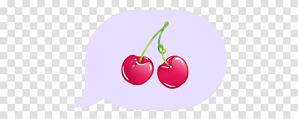 Cherry Emoji, Plant, Fruit, Food Transparent Png