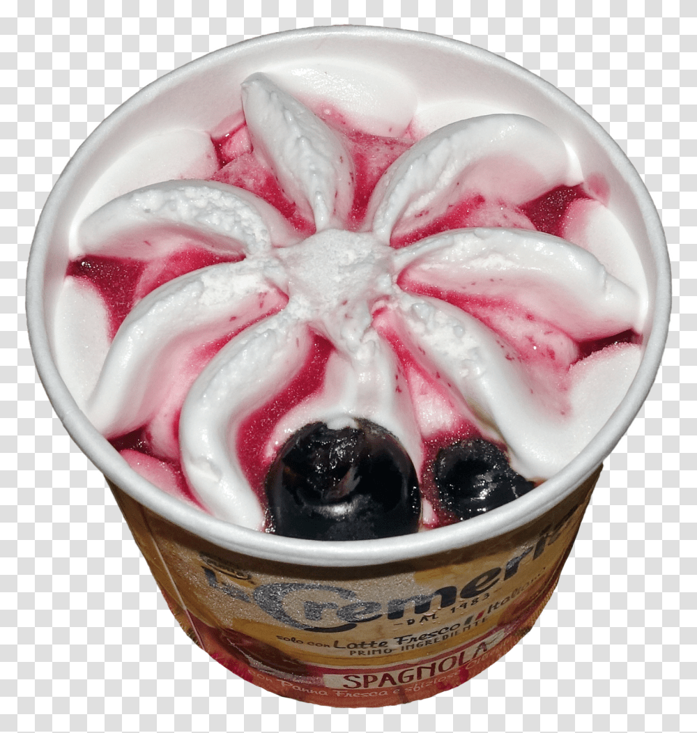 Cherry Ice Cream Ice Cream, Dessert, Food, Creme, Yogurt Transparent Png