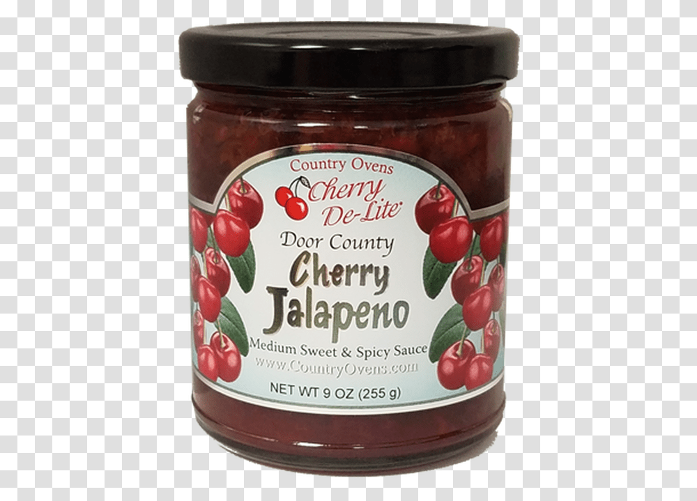 Cherry Jalapeno Sauce Cranberry, Jam, Food, Jar, Birthday Cake Transparent Png