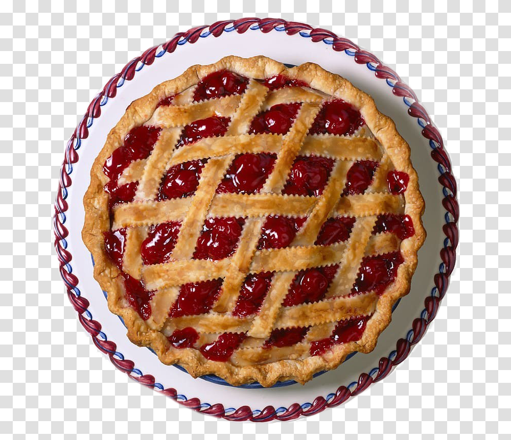 Cherry Pie Picture, Cake, Dessert, Food, Pizza Transparent Png