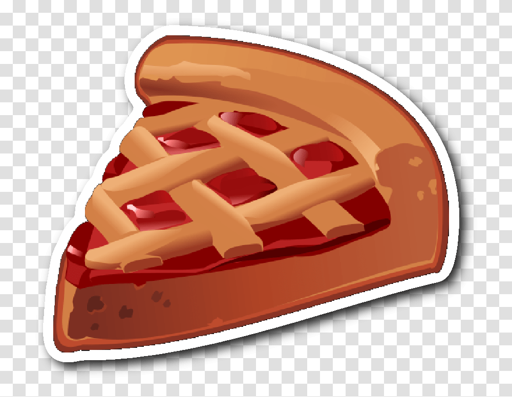 Cherry Pie Sticker Pie Stickers, Food, Waffle, Apparel Transparent Png