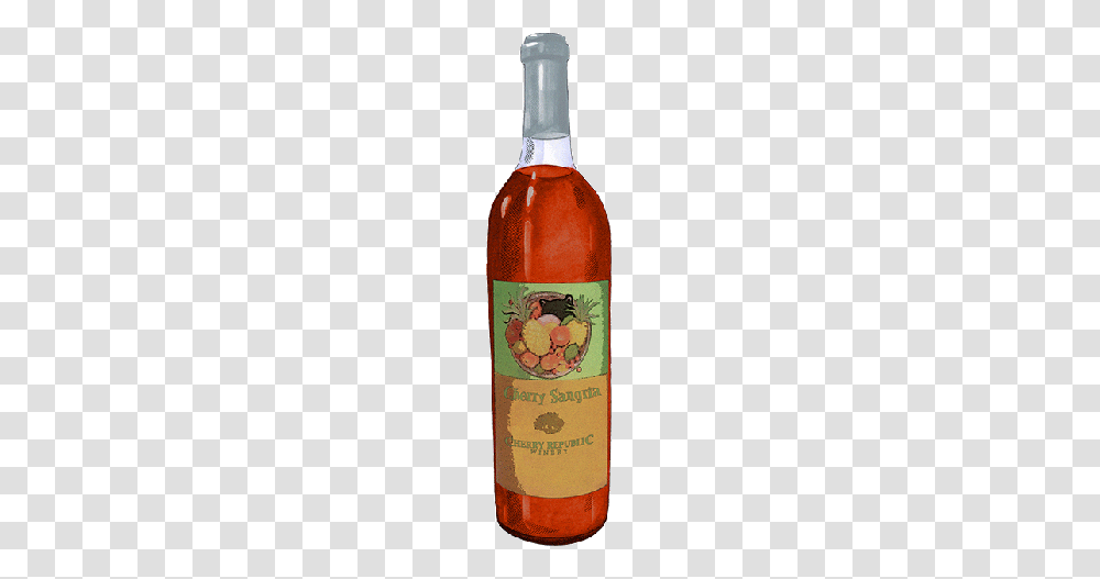 Cherry Sangria, Alcohol, Beverage, Drink, Bottle Transparent Png