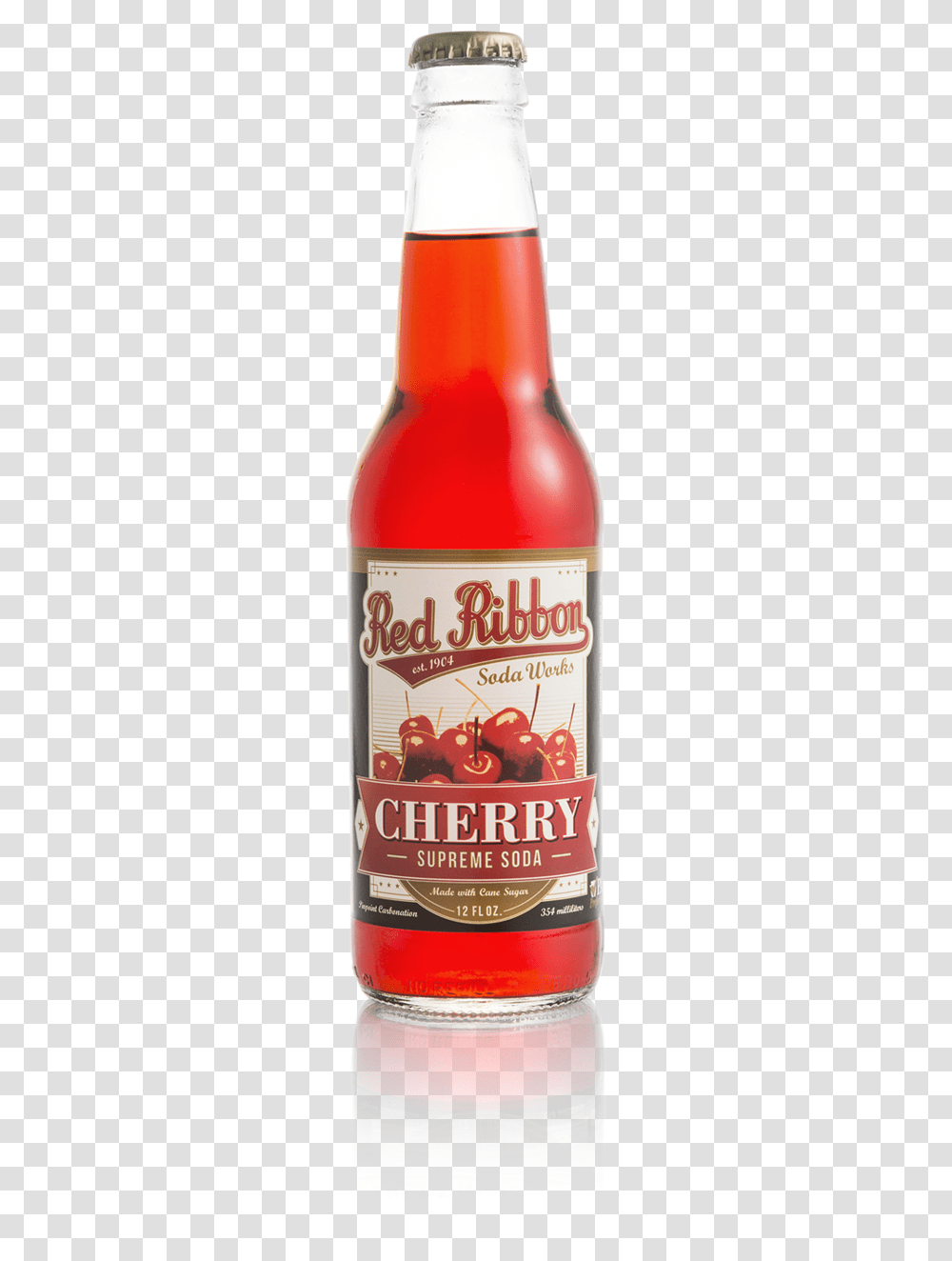 Cherry Supreme Soda Natrona Bottling Company Root Beer, Beverage, Drink, Liquor, Alcohol Transparent Png