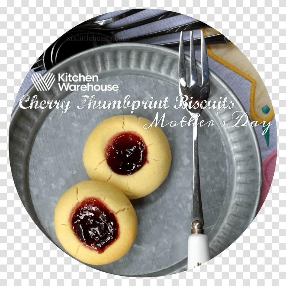 Cherry Thumbprint Biscuits A Special Mother's Day Soul Cake, Egg, Food, Bowl, Porcelain Transparent Png